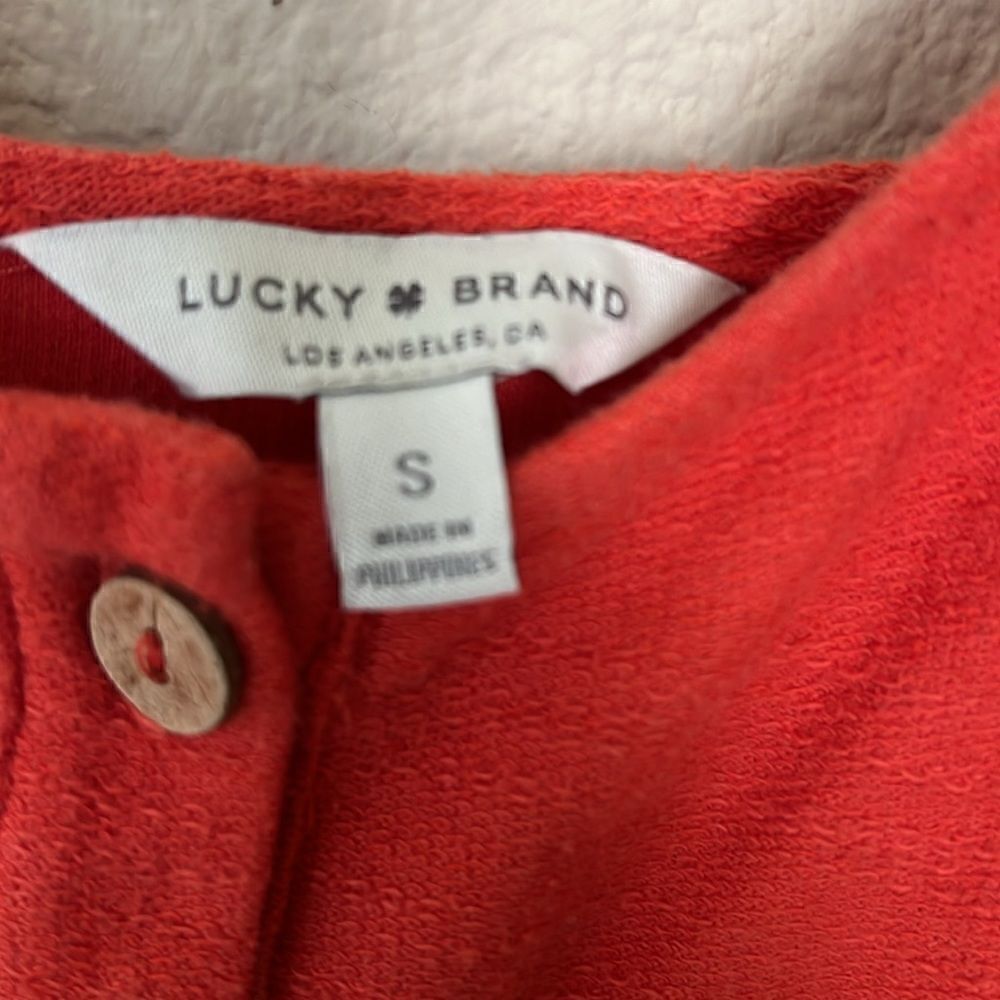 Lucky Brand Button Up Knit Dress Size Small - Picture 12 of 16